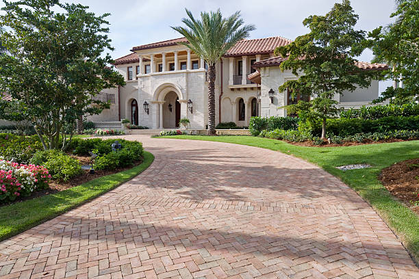 Residential Paver Driveway in White City, FL